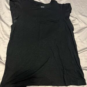 Torrid size 2 Black Sleeveless Boxy T-Shirt